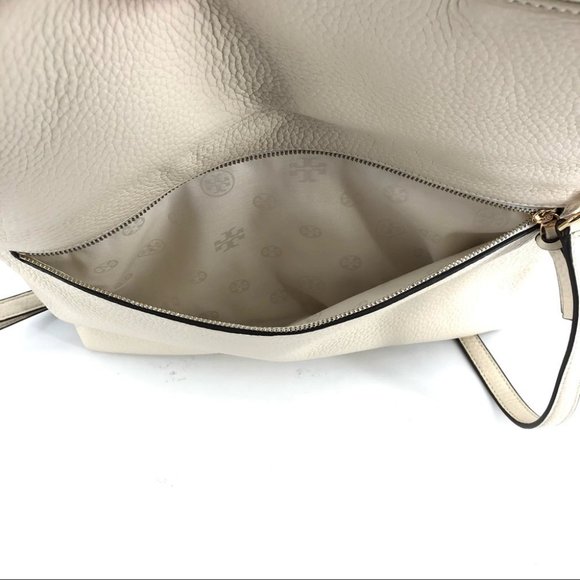 Tory Burch Cream Leather Satchel/Top Handle Bag | New With Tags - Picture 7 of 14